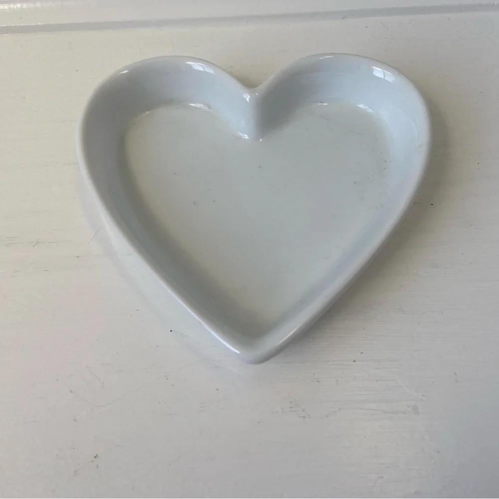 Crate&Barrel Heart-Shaped dish